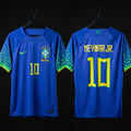 JERSEY BRASIL “NEYMAR 10” VISITA 2022